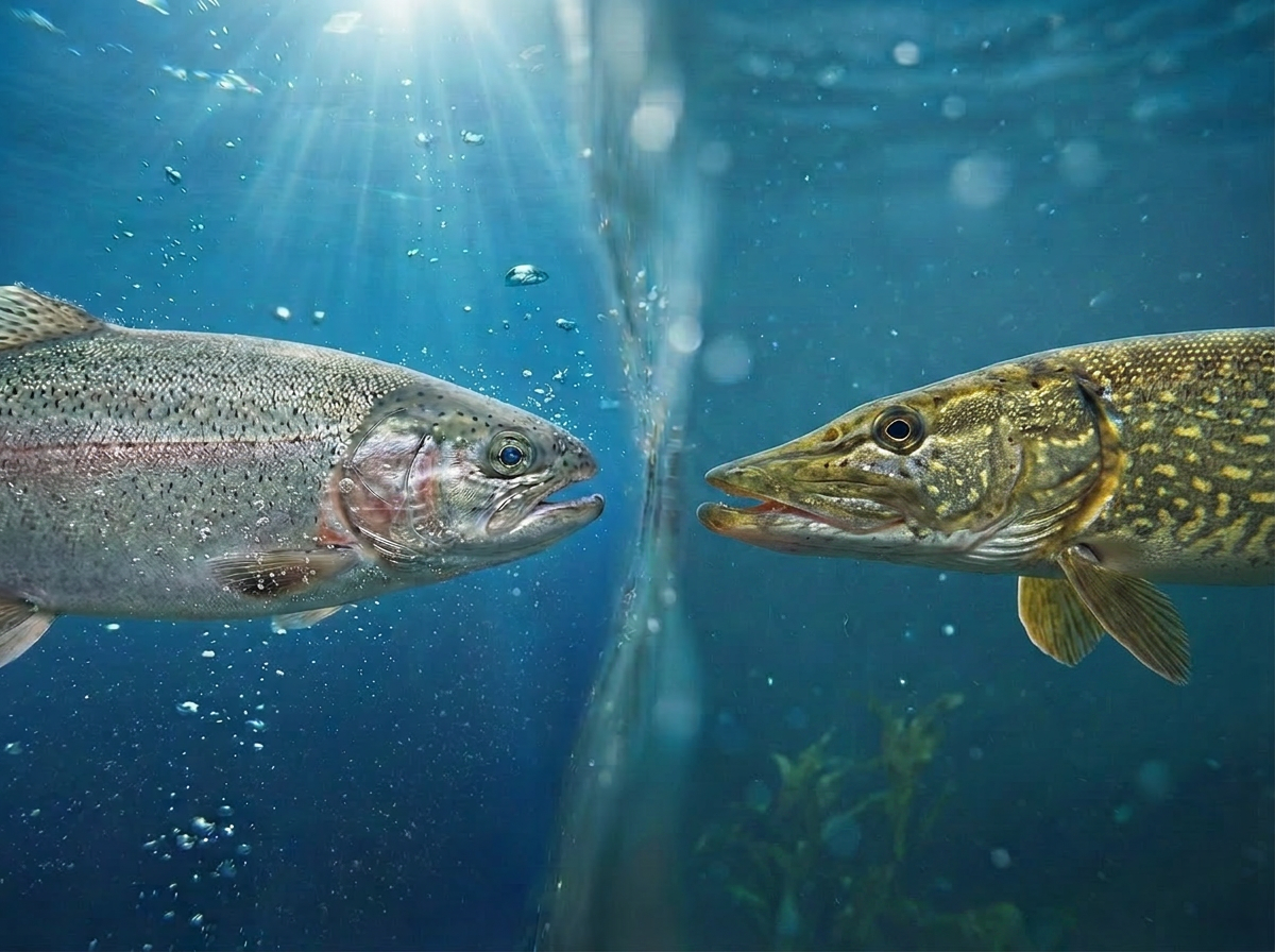 Купить свежую охлажденную радужную форель MY FISH (МАЙФИШ) или щуку. Как увидеть разницу до приготовления.