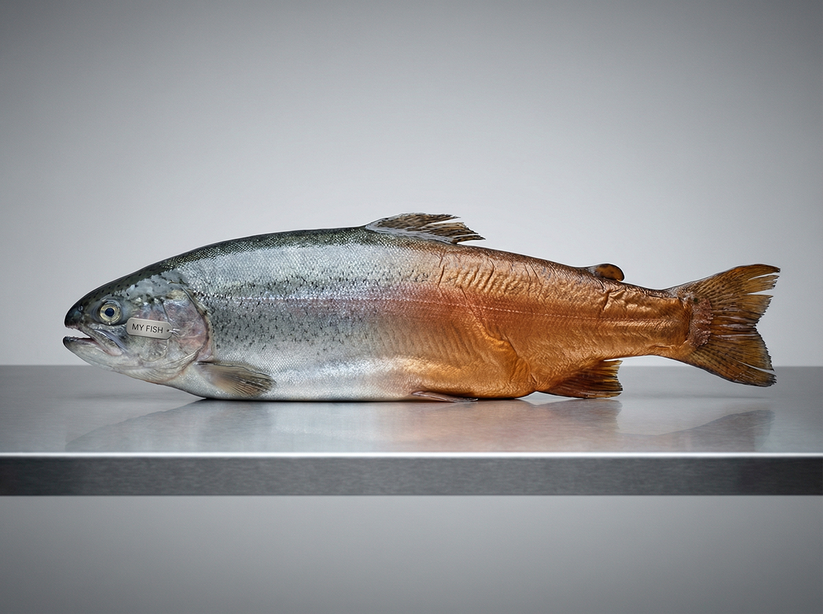Купить порционную форель MY FISH для копчения 
